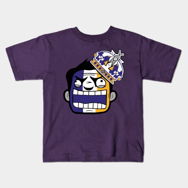 Los Angeles Monarchs Kids T-Shirt by rabidhabs